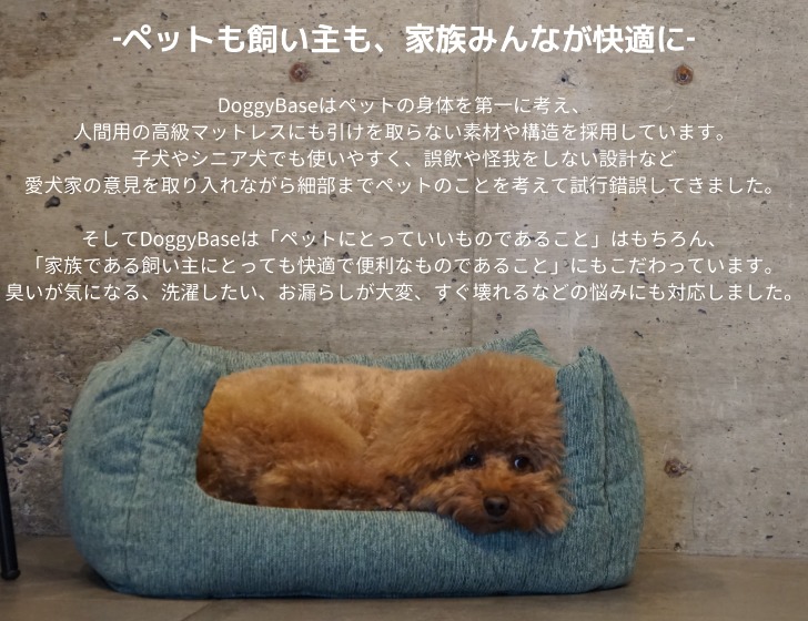 DoggyBase想いコメント